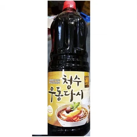 우동다시(청수 1.8L) 식자재 업소용 가정용 우동재료 국물요리 우동육수 다시 국물베이스 대용량