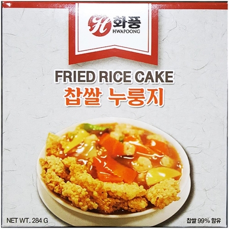 찹쌀누룽지(화풍 284g)X4 업소용누룽지 간편식 식당메뉴 식자재 대용량간식 누룽지 누릉지 누룽지밥 간편밥