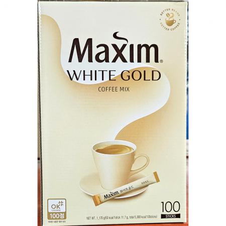 일회용 화이트 커피믹스(맥심 100T)X8 업소용 식자재 대용량 커피 믹스커피 사무실