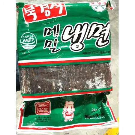 메밀냉면(북경 농민 2K) 6개 식자재 업소용 대용량 설악푸드 봉평