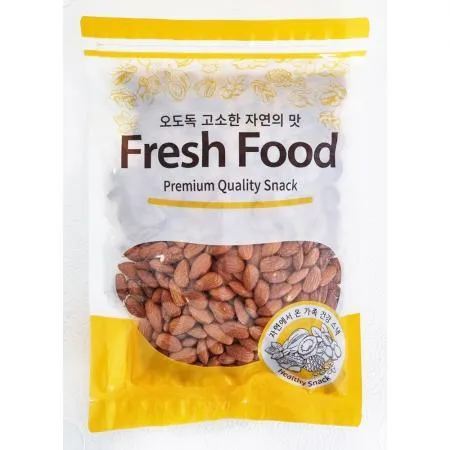 아몬드(구운아몬드 무염 500g) 간식 견과류 베이킹재료 건강식품 벌크 구운 너트 제과재료