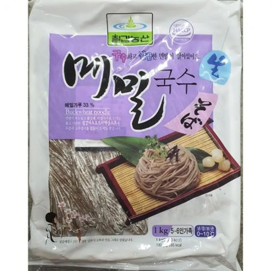 생메밀면 (칠갑농산 냉장 1K) X10 이미지