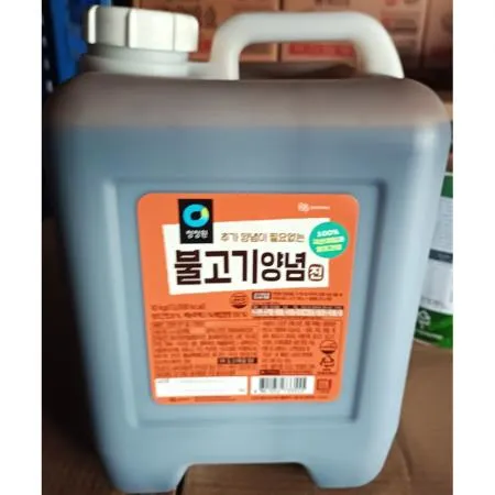 소불고기양념(청정원 진 10K) 업소용 식자재 대용량 육류양념 식당용 불고기양념 소불고기소스 양념장