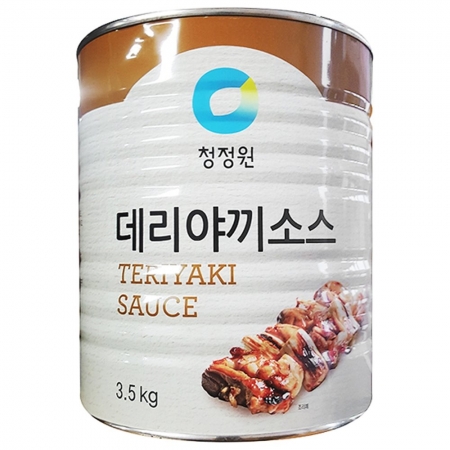 데리야끼소스(대상 3.5K) 업소용 식자재 대용량 일식소스 닭꼬치소스 조림소스 간장소스 일식당