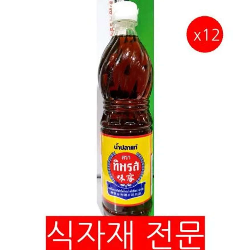 멸치액젓(티파로스 700g) X12 업소용 액젓 대용량 김치재료 식자재 멸치 국물요리 발효액젓 이미지