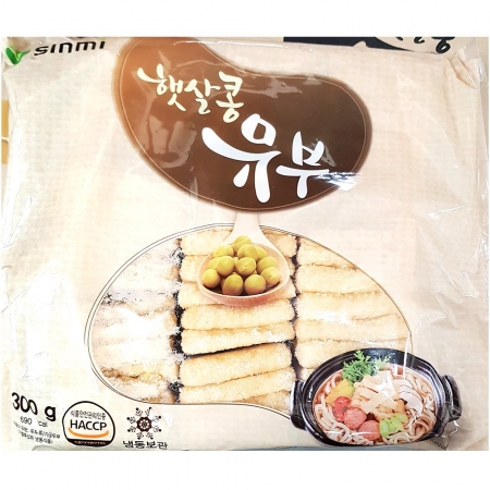 신미 유부 300g 8개 식자재 업소용 대용량 신미 대림 유부 초밥 햇살콩 이츠웰 도매 통통 두솔 이미지