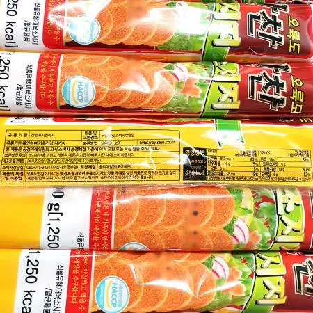 반찬소시지(사조 500g) 20개 식자재 업소용 대용량 사조 오양 사조오양 계명 후랑크소시지 슈페리얼 쟌슨빌 육즙가득 편의점핫바 이미지