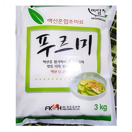 핵산 푸르미(MSG 3K) 업소용 식자재 조미료 맛내기 요리재료 글루탐산나트륨 감칠맛 식당