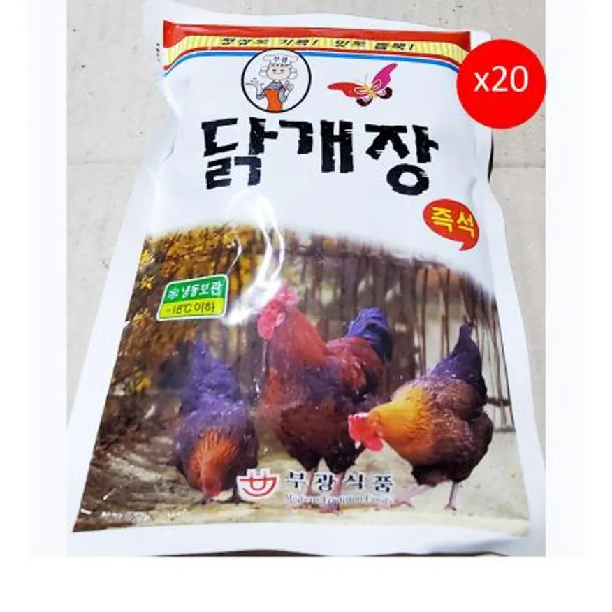 닭계장(부광 600g) 20개 식자재 업소용 대용량 이푸드 육개장맛집 부광 이 육개장 복만네 자연든 초원식품 부광식품 이미지