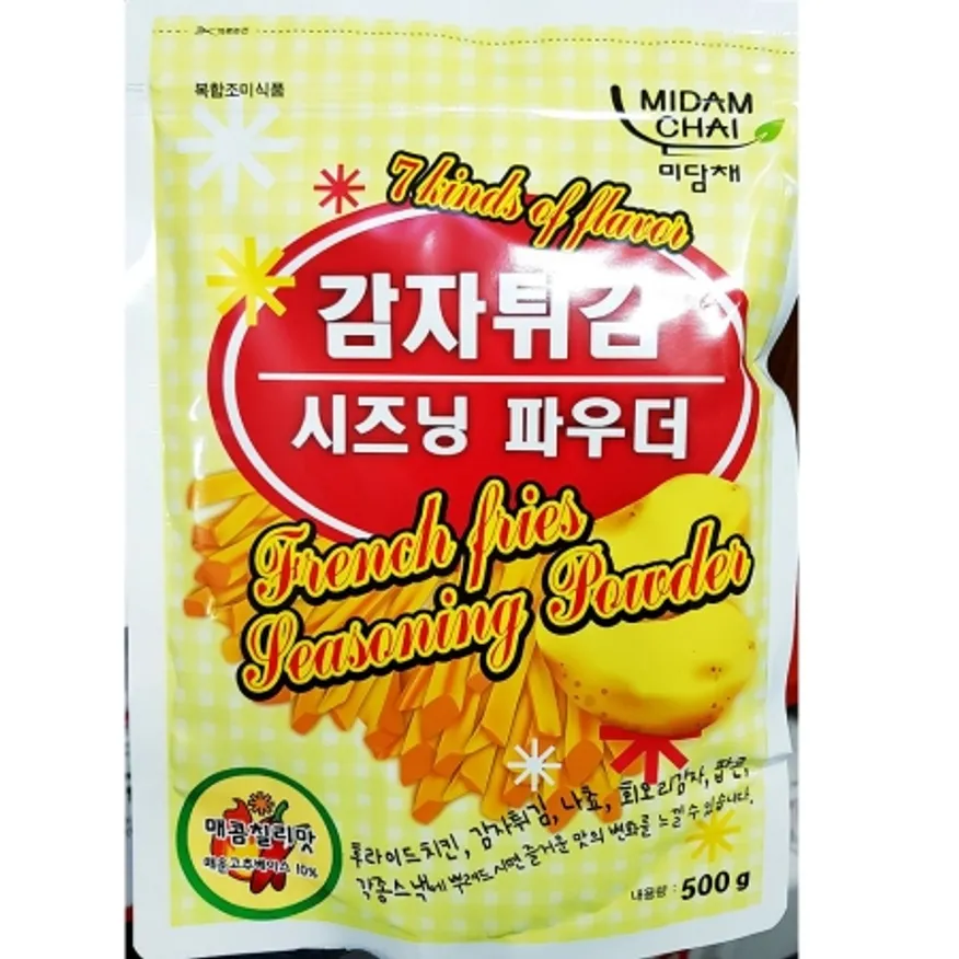 매콤칠리맛 감자시즈닝 500g X10 이미지
