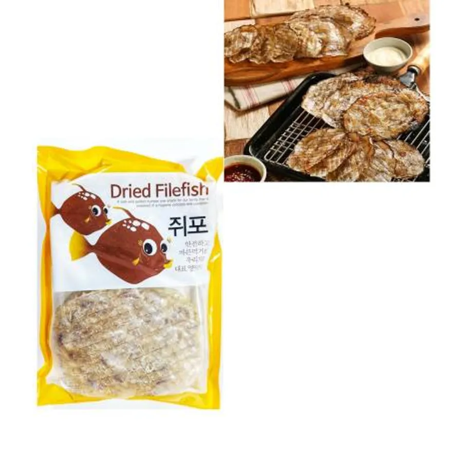 쥐포(M 800g) 1개 식자재 업소용 대용량 태성물산 조미 일본 장수왕 부산 혼술 도매 쥐포 유통기한 이미지