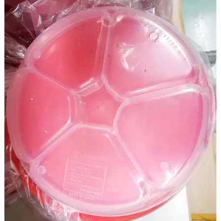 찬합(원형밀폐5칸 중 270x265x42) 이미지