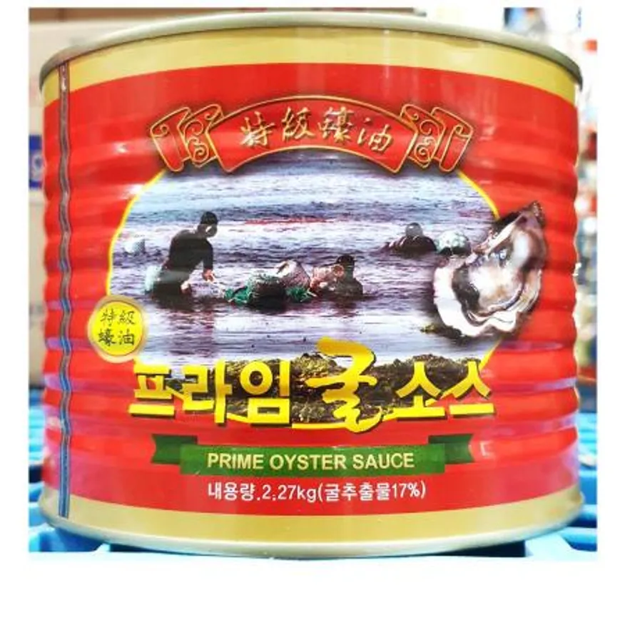 굴소스(프라임 시하 2.27k) 1개 식자재 업소용 대용량 상기 굴소스 액상 해천 굴양념 프리미엄 이금기 중식굴 개 이미지