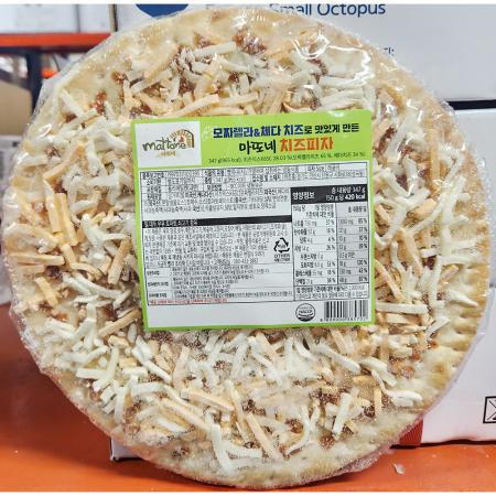 치즈피자(코다노 냉동 10인치 327g) 10개 식자재 업소용 대용량 분 분완성