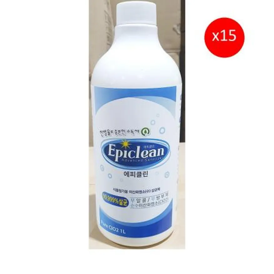 세정제(성찬 1L 에피클린 원액) 15개 식자재 업소용 대용량 물비누 웅진 커클랜드 살림백서 더착한푸드 암웨이 알칼리세탁 생활공작소 프로닥스 이미지