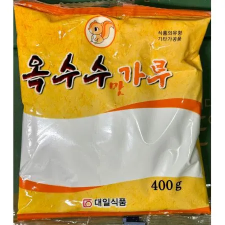 옥수수전분(대일 400g) 1개 식자재 업소용 대용량 옥수수전분 뚜레반 큐원 제일제당 백설 꼬미다 배대감 이츠웰 산과들 이미지