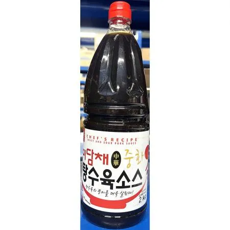 탕수육소스(푸드코리아 중화 2K) 1개 식자재 업소용 대용량 오뚜기 서해식품 서해 아워홈 쉐프원 사천 청우식품 삼진식품 하오마 이미지