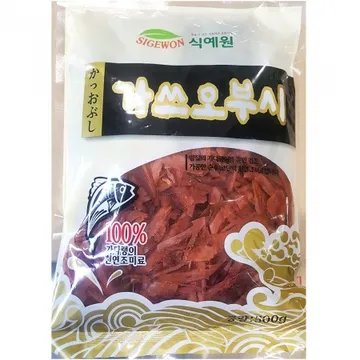 가쓰오부시(식예원 500g) 10개 식자재 업소용 대용량 하나 식예원 가쓰오부시 가다랭어 국물소스 해울찬 마루사야 도매 가쓰오