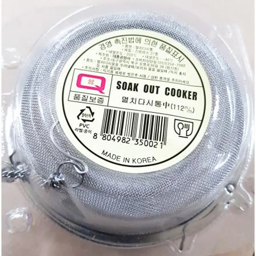 멸치다시통(대흥 중112)X10개 다시통 다시망 주방용품 조리도구 식자재보관 식당용 가정용 대량구매 업소용 이미지