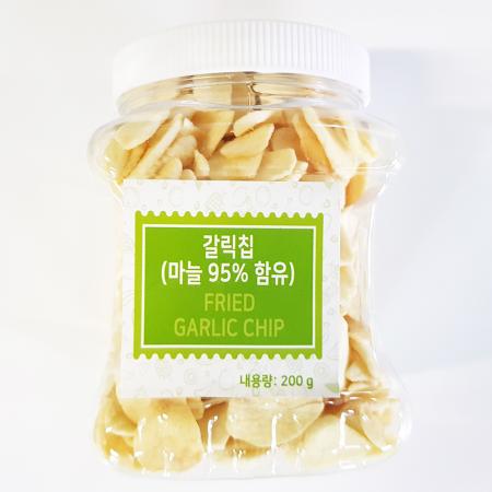 갈릭칩(푸드야 200g) 1개 식자재 업소용 대용량 푸드야 마늘튀김 튀긴 갈릭칩 식자재 마늘 이엔푸드 신영에프에스 페트 이미지