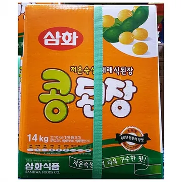 콩된장(삼화 14K) 1개 식자재 업소용 대용량 삼화 재래 진미 콩된장 제이큐 된장 신세계몰 메주 순창마을