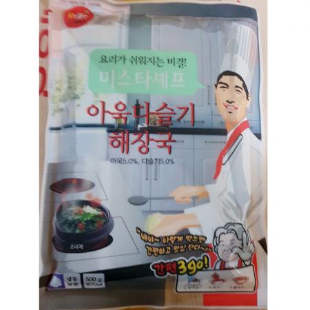 아욱다슬기해장국(태종 500g)X24