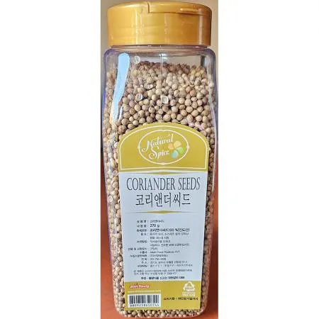 코리앤더씨드(신영상회 270g) 고수씨앗 코리앤더 향신료 씨앗 요리재료 식자재 업소용 식당용 대용량