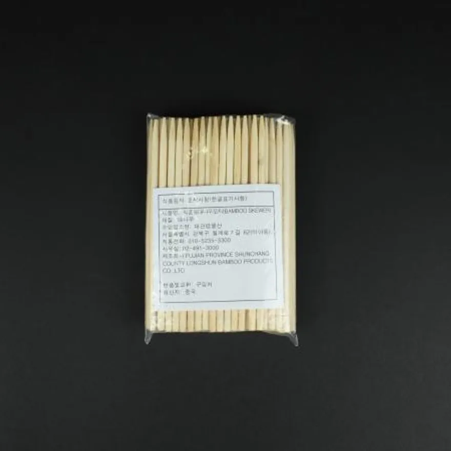 대관령-대나무 핫바꼬지 5mm*15cm 100입 이미지
