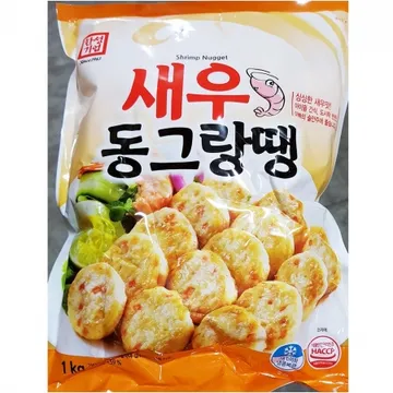한성 새우동그랑땡 1K 10개 식자재 업소용 대용량 한성 한성기업 업소용 즉석식품 식자재 푸짐한 새우동그랑땡 제사 냉동