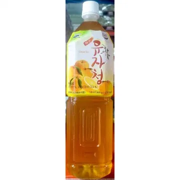 유자청(청솔 1.5L) 6개 식자재 업소용 대용량 참다음 유자청 꽃샘 청숨 유자 꿀 담터 파낙스 홈카페