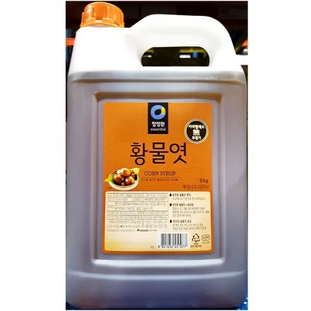 황물엿(대상 5K)X2 물엿 대상물엿 조청 업소용 대용량 식자재 요리당 요리재료 베이킹재료 이미지