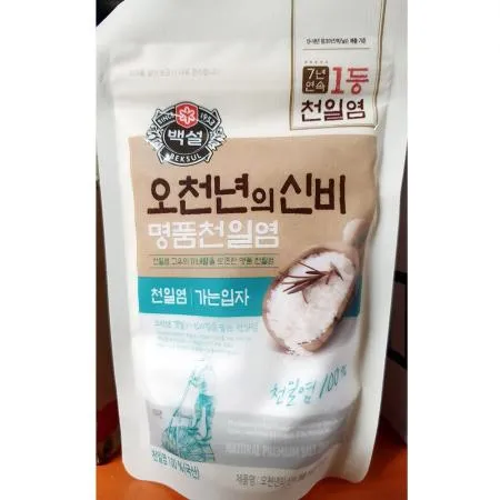 천일염(백설 가는입자 250g)X12