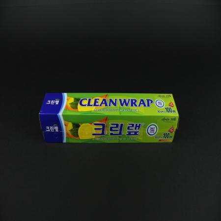 크린랲-크린랩 30cm*100m 1개 식자재 업소용 대용량 크린랩 크린랲 비닐랩 일회용랩 일회용 음식포장용랩 위생랩 해신잡화점 달콤한잡화점 이미지