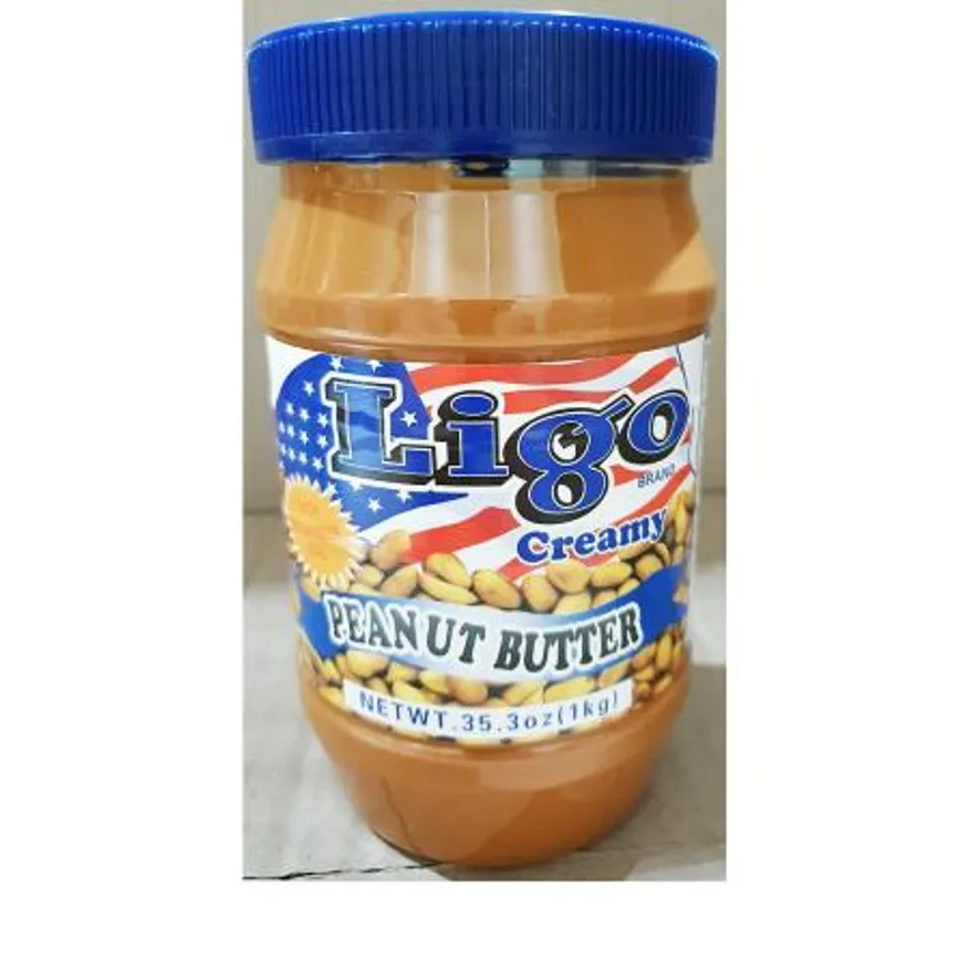 땅콩버터(리고 1k) 스프레드 피넛버터 식자재 땅콩잼 베이킹재료 대용량 샌드위치재료 잼 카페재료 빵재료 이미지