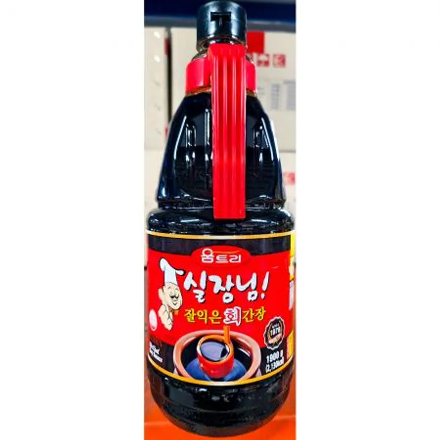 간장(실장님 1.9K) 1개 식자재 업소용 대용량 치엔 니비시 니비시쇼유 간장 제이큐 모리타 일본 사시미 다인 이미지