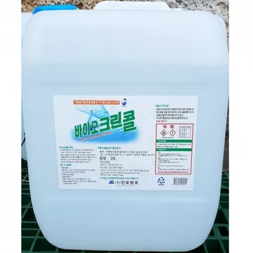 바이오크린 소독제 20L 1개 식자재 업소용 대용량 주방 진로발효 살균 손소독 마타 다타 위천상회 따챠 세니큐플러스