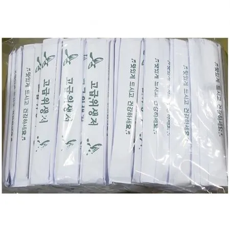 나무젓가락(종이 300입)X8 일회용품 업소용젓가락 식당용품 배달용품 위생용품 일회용젓가락 개별포장젓가락 음식점 대용량