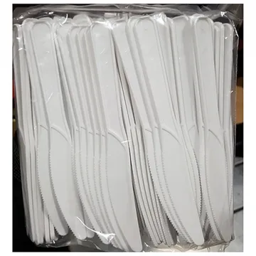 나이프(일회용 아이보리색 100입) 1개 식자재 업소용 대용량 독일 글로벌 일본 도루코 칼 명인 키치니스 가이타이너 펀리빙