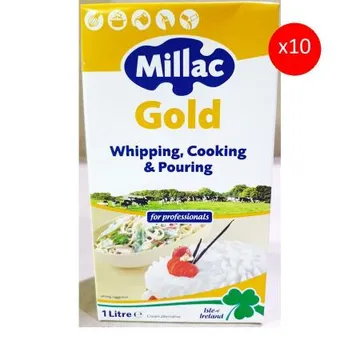 휘핑크림(밀락골드 컴파운드 1k) 10개 식자재 업소용 대용량 선인 밀락 크림 휘핑크림 컴파운드 위핑 휘핑 페이장브레통 에버휩