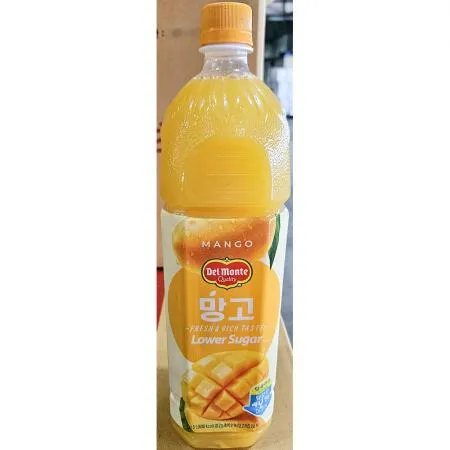 망고주스(델몬트 1.5L) 6개 식자재 업소용 대용량 키위농축액 오미자농축액 복분자농축액 참존 참다음 삼아 델몬트 하늘청 생초당