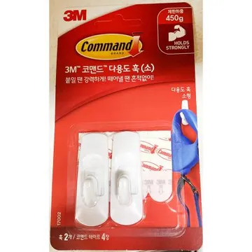 탈부착식벽걸이(3M 소)  탈부착식 벽걸이,3M 벽걸이,고리행거,행거고리,물건