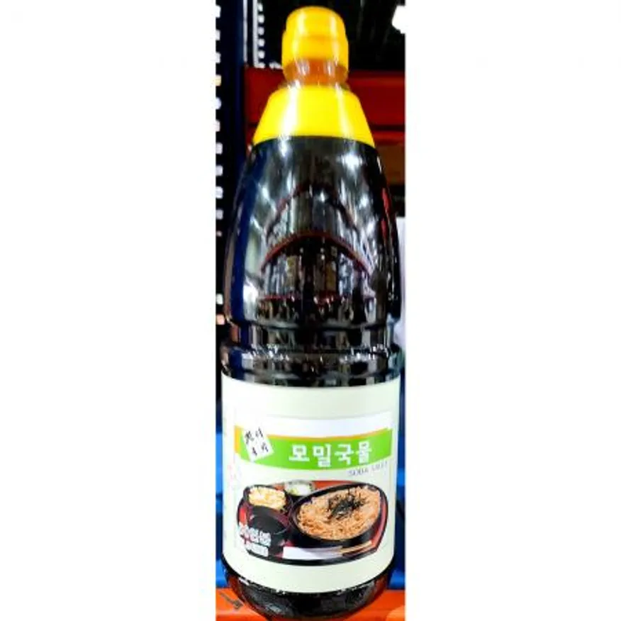 모밀국물소스(장터 1.84L) 업소용 대용량 식자재 모밀소스 쯔유 식자재마트 모밀육수 메밀소바소스 냉모밀소스 일식당 이미지