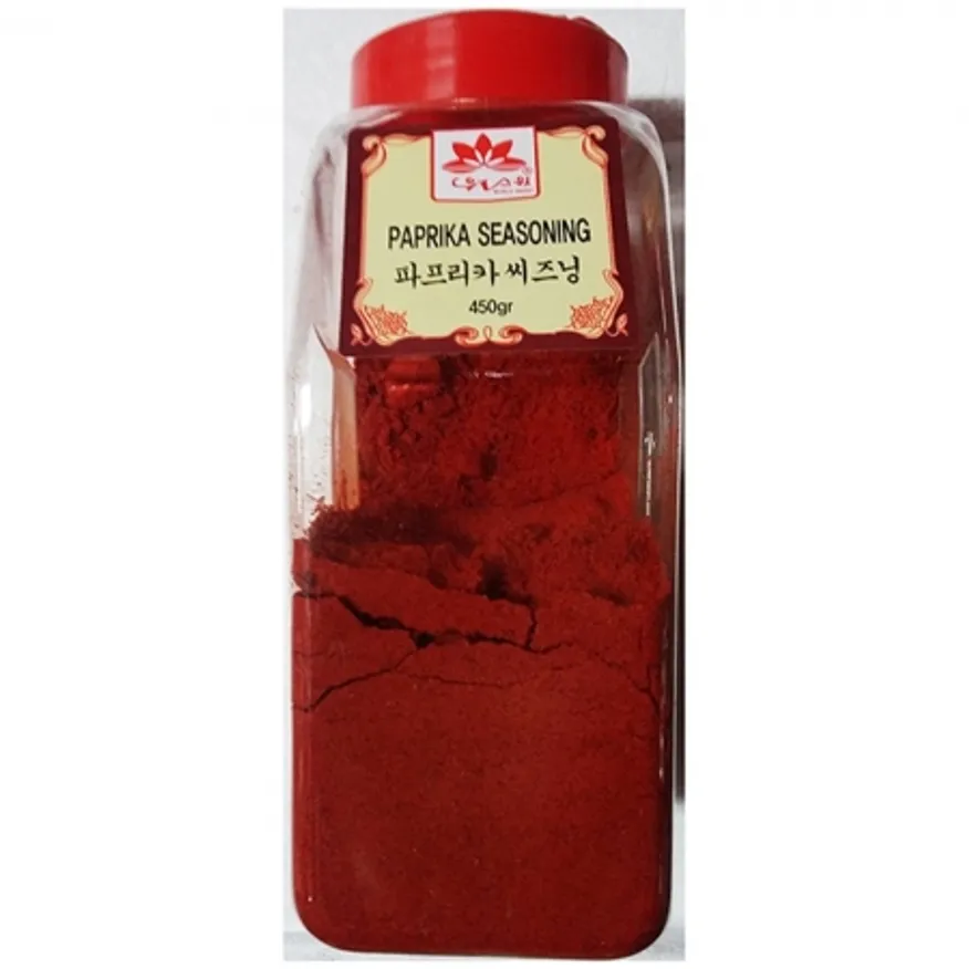 파프리카시즈닝(은진 450g) 1개 식자재 업소용 대용량 신영 은진 파프리카 파프리카시즈닝 훈제 라치나타 신영에프에스 유기농 향신료 이미지