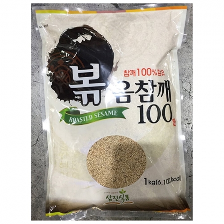 볶음참깨(삼진 1k) 1개 식자재 업소용 대용량 이츠웰 치악산 진성 삼진 볶음참깨 볶음 유토피아 이미지