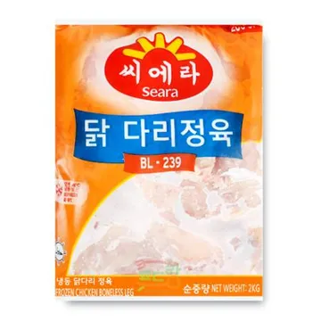 뼈없는 순살 닭다리살 정육 2kg 10봉 식자재마트 대용량 업소용 정육 닭다리살 순살 냉동닭 냉동정육 염지닭 닭다리 순살닭고기