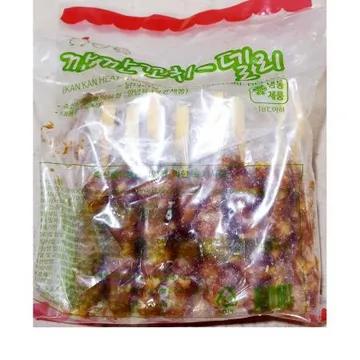 닭꼬치(깐깐 영해식품 20g x40) 1개 식자재 업소용 대용량 닭꼬치 은행 닭 닭꼬치구이 영해식품 화영 청우 닭날개