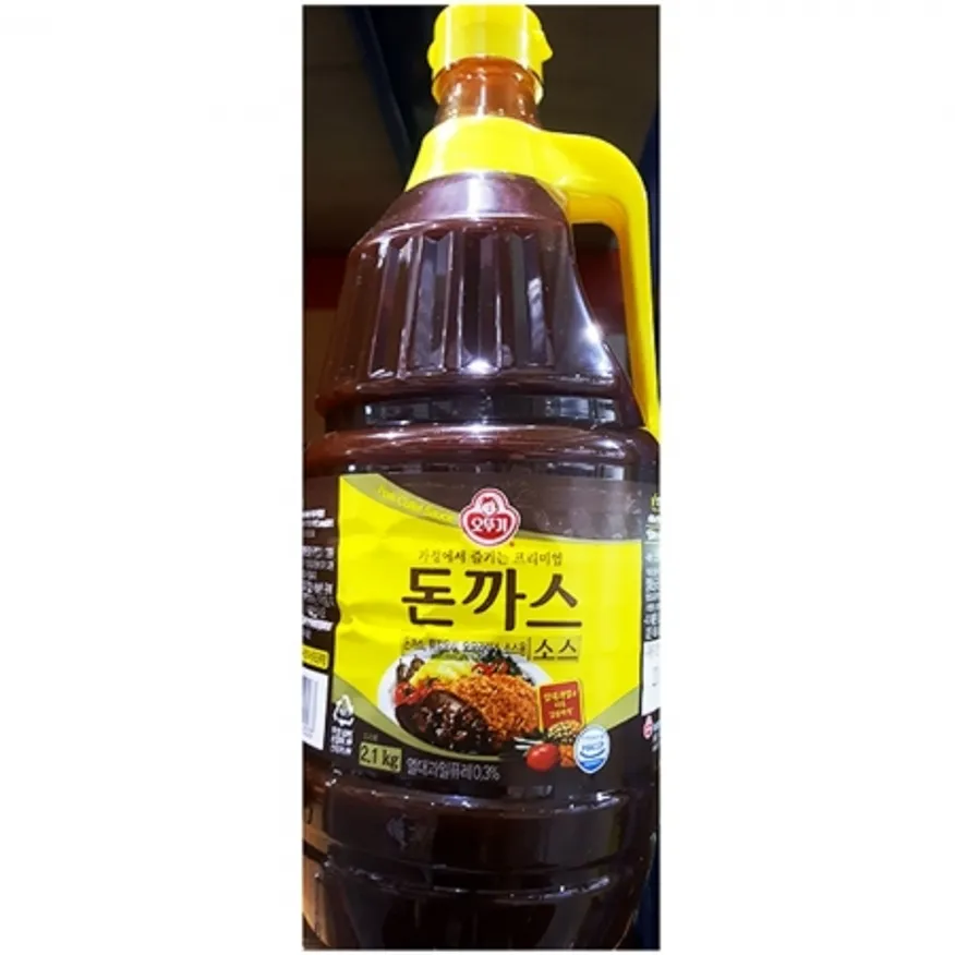돈까스소스(오뚜기 2.1K) 6개 식자재 업소용 대용량 돈까스소스 미담채 대상 강산 하나 서해 하나식품 오뚜기 송림 이미지