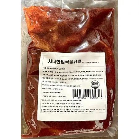 국물닭발(대운 냉동 800g) X5