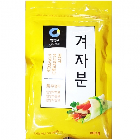 대상 겨자분말 200g X24 양념재료 식자재 업소용 향신료 소스재료 겨자가루 겨자 연겨자
