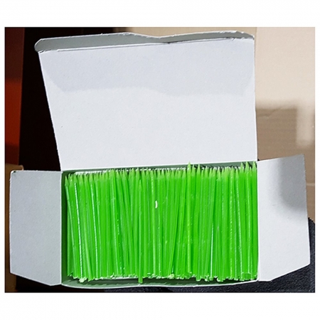 녹말요지(그린 1곽 135g)X10 이쑤시개 업소용 친환경이쑤시개 대용량 음식점 옥수수녹말 생분해 일회용품 식당